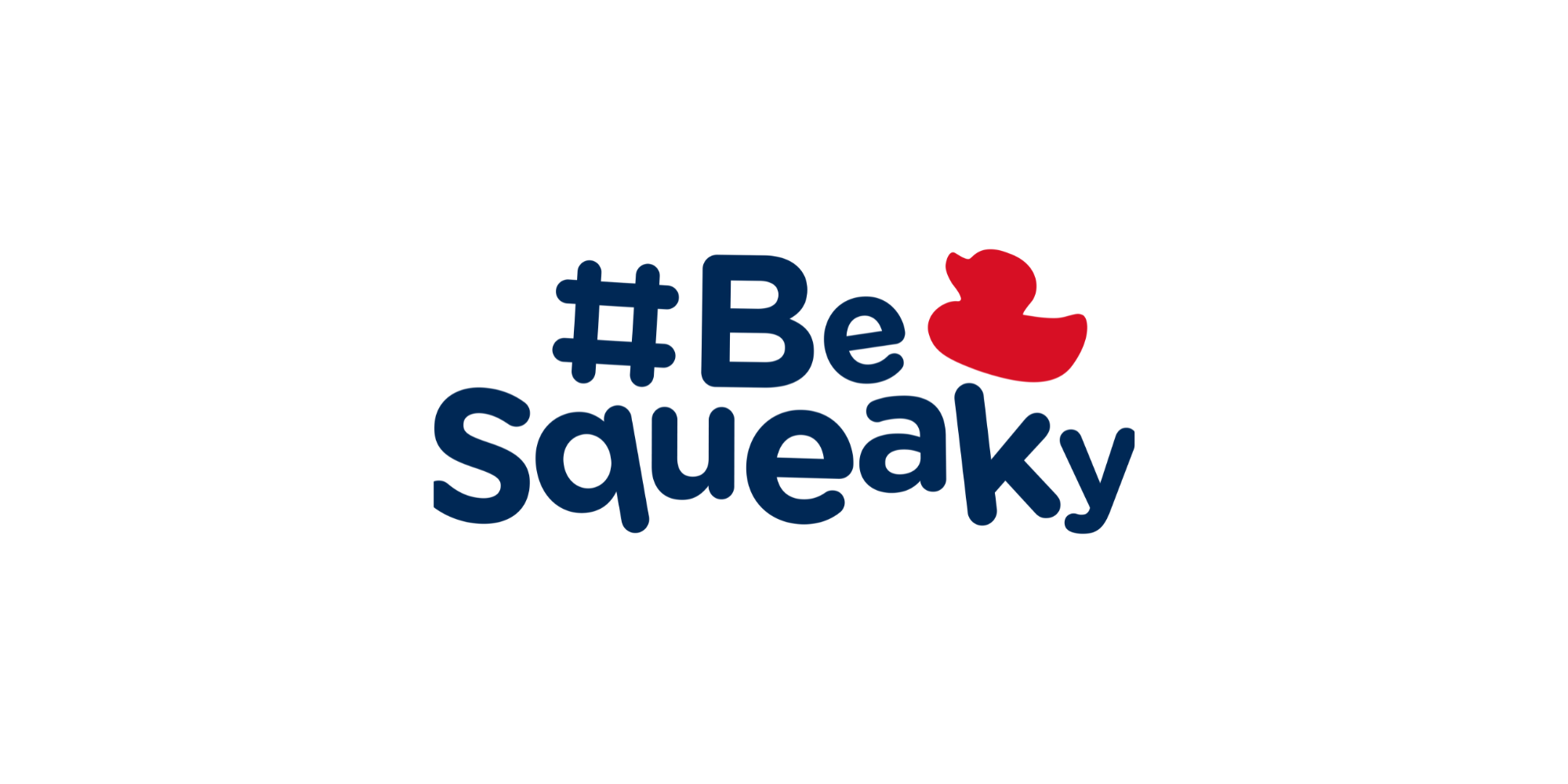 Logo saying "#BeSqueaky"