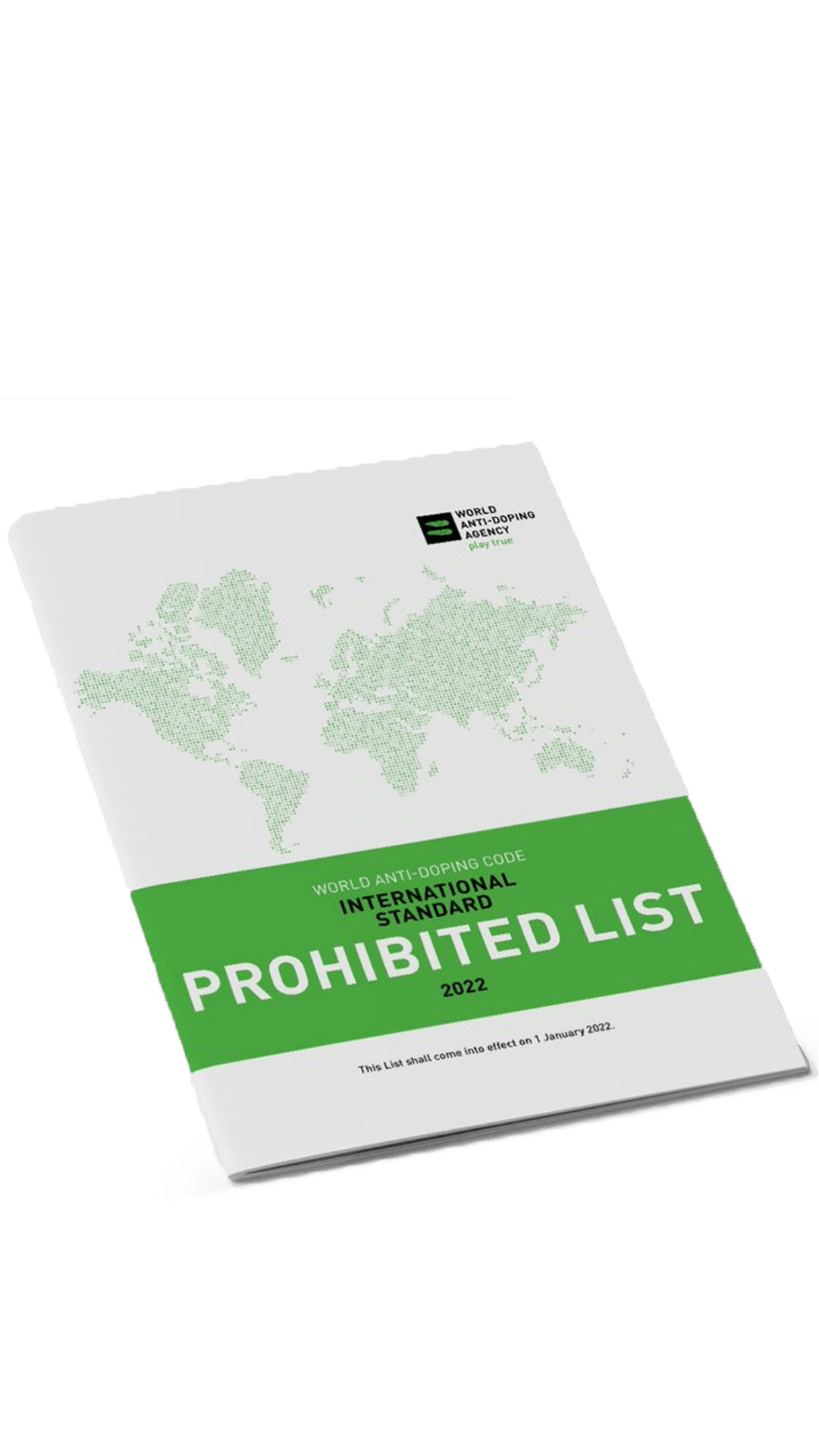 WADA's prohibited list document 