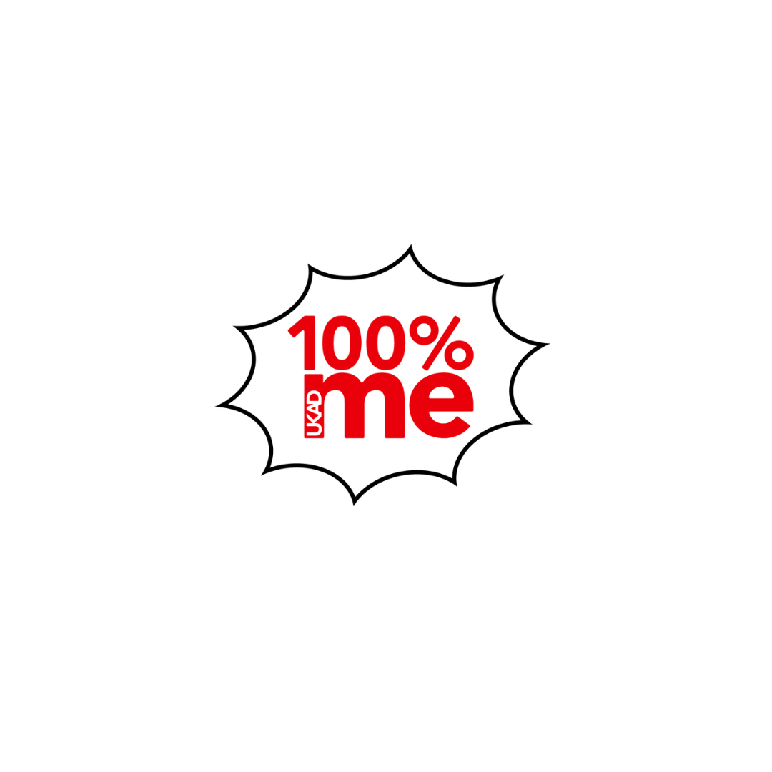 Red 100% me logo