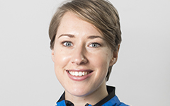 Olympic skeleton champion, Lizzy Yarnold