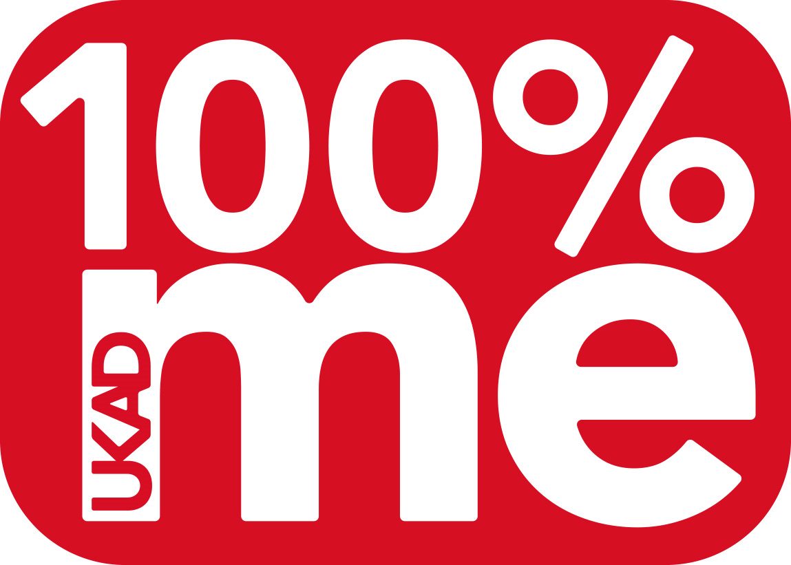 100 per cent me logo